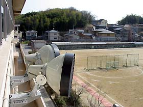 新設された夜間照明設備